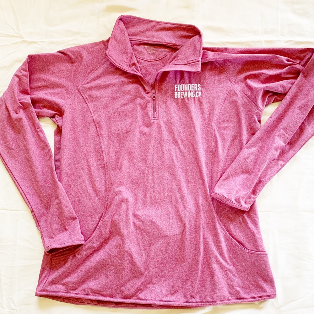 Founders Brewing Company Half Zip Popover